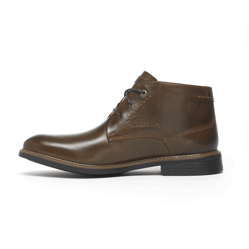 Rockport Støvler Herre Mørke Brune - Classic Break Chukka - LNBR85026